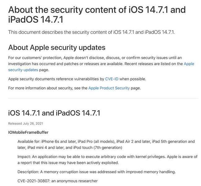 静海苹果手机维修分享iOS 14.7.1 正式版更新内容及升级方法 