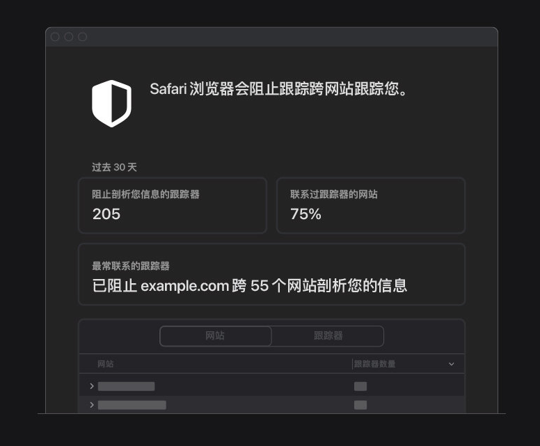 静海苹果手机维修分享如何在 Safari 浏览器中查看和打开隐私报告 