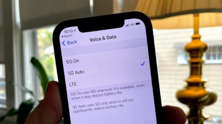 静海苹果手机维修分享iPhone 12如何打开或关闭5G网络 